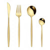 Gold utensils
