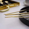 Gold utensils