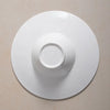 white pasta plate