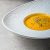 white soup plate unique
