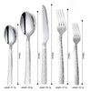 silver polished cutlery