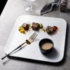white big Square plate