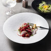 White stoneware bowl