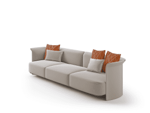 EMPIRE- Luxury 3 Seater Leather Sofa Set