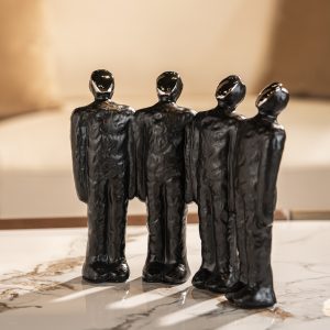 Black Quartet Sculpture