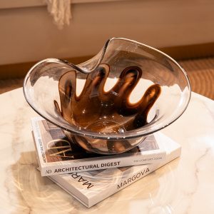 Brown Seaweed Handcrafted Fruit Bowl