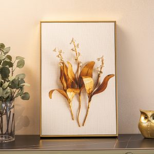 Golden Lilac Wall Art