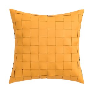 Stylish Cushion Cover in A Solid Color - Orange