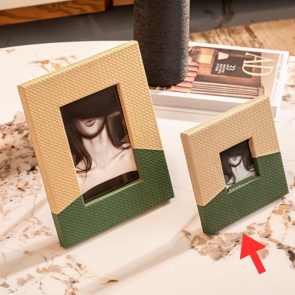 Small Double Colored Photo Frame