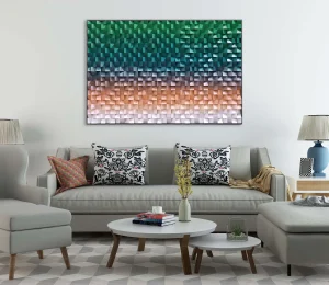 Elegant Patterned Relief Artistic Wall Art