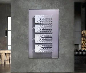 Stylish Frameless Relief Artistic Pattern 3D Printed Wall Art