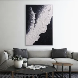 Beachside Tranquility 3D Printed Wall Art