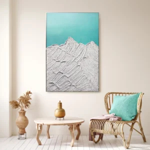 Mountain Melodies 3D Printed Landscape Art