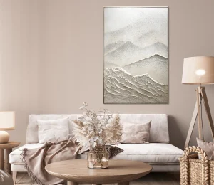 Sand mountain painting