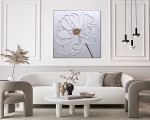 Acrylic Flowers Blooming Painting