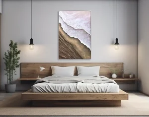 Gentle Seashore 3D Printed Wall Art