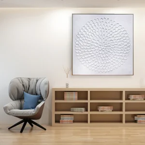 Flower Fields 3D Printed Wall Art