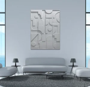 Unique Patterned Relief Wall Canvas