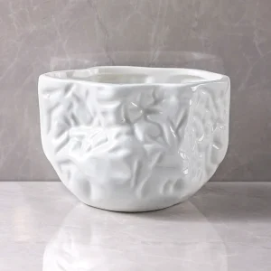 white small soup bowl