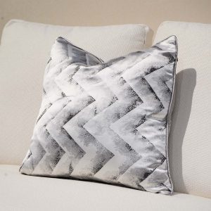 Luxurious Home Décor Sofa Pillow Grey Color