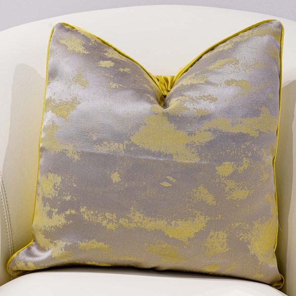 Gold Shaded Cushion for Sofa