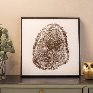 Thumb Print Inspired Wall Art