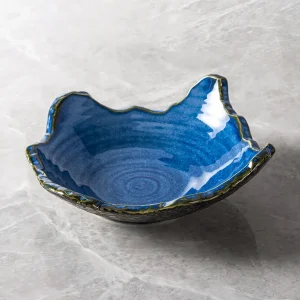 Blue irregular tray