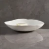 Big white bowl ceramic