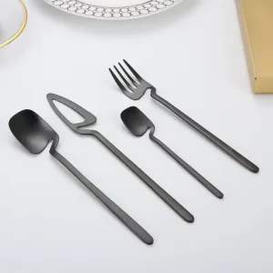 black cool cutlery