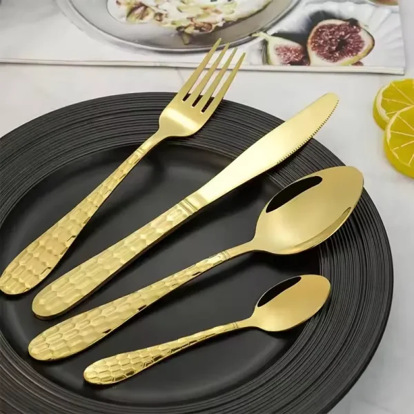 gold cutlery 4