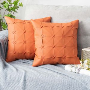 orange cross cushion