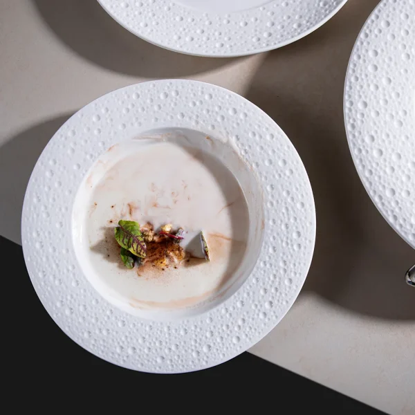 soup plate white