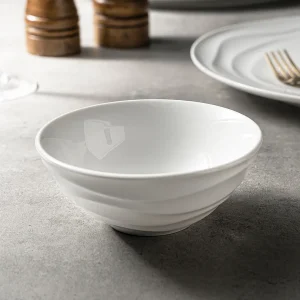 porcelain white bowl