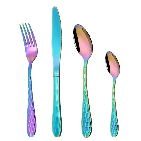 Rainbow cutlery