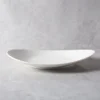 IRREGULAR OVAL WHITE PLATE