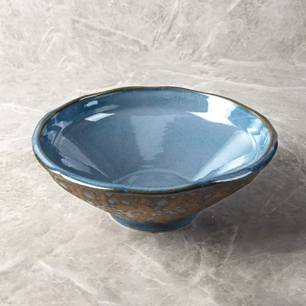 blue bowl